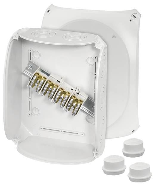 Hensel 62000167 Scatola di derivazione senza alogeni, piombabile (L x L) 255 mm x 205 mm 1 pz.