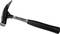 Kladivo s čiernou rukoväťou a kovovým hlavným telesom, vhodné pre presné stavebné a stolárske práce.