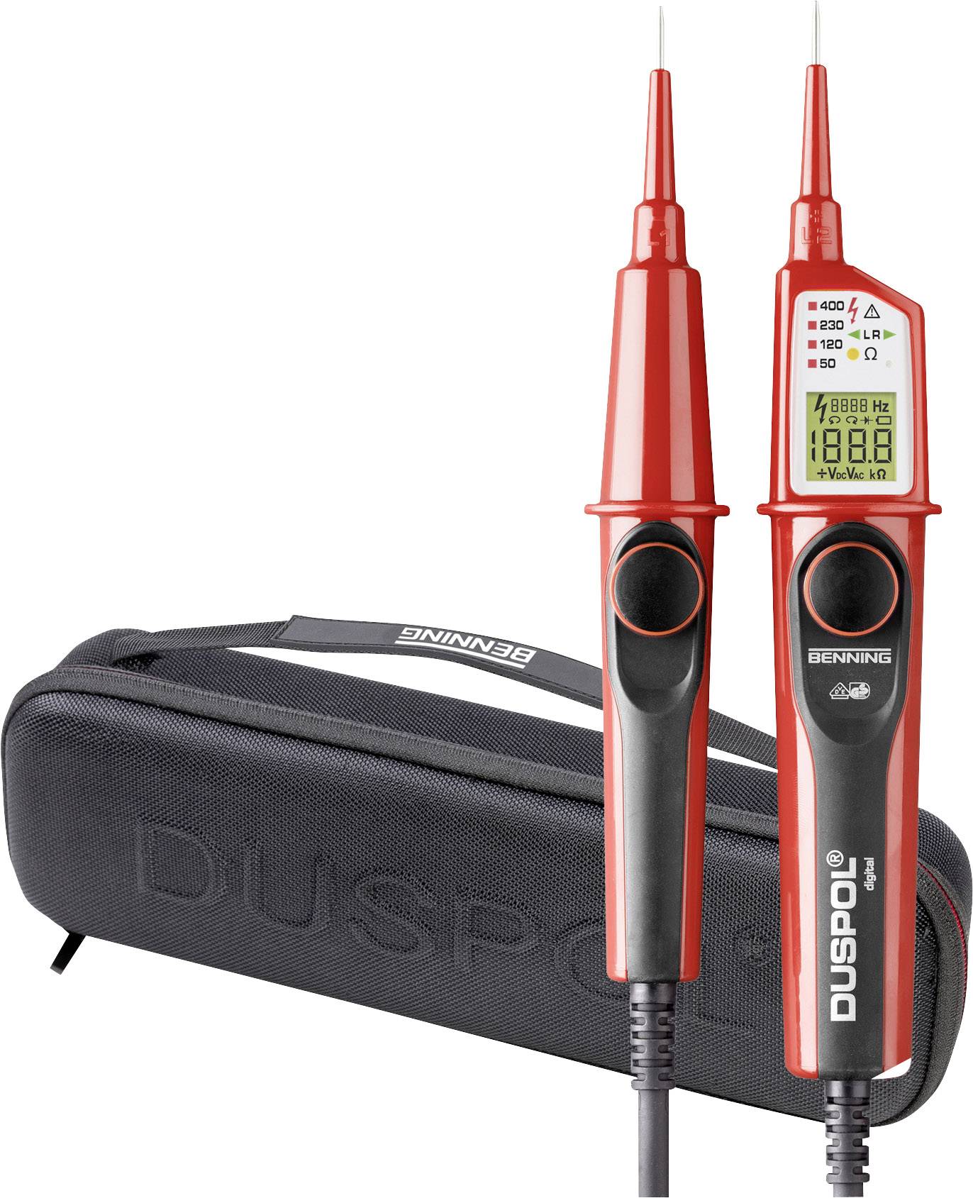 Benning DUSPOL digital SET Tester di fase e del campo rotante