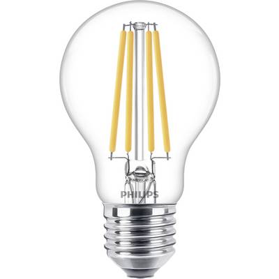 LED žiarovka so viditeľnými filamentmi. Energeticky úsporná žiarovka vhodná pre štandardné objímky.