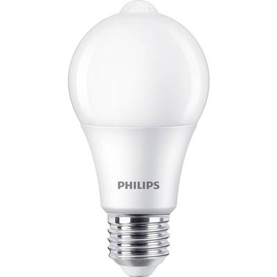 LED žiarovka od Philipsu s päticou E27, úsporná a v klasickom tvare.