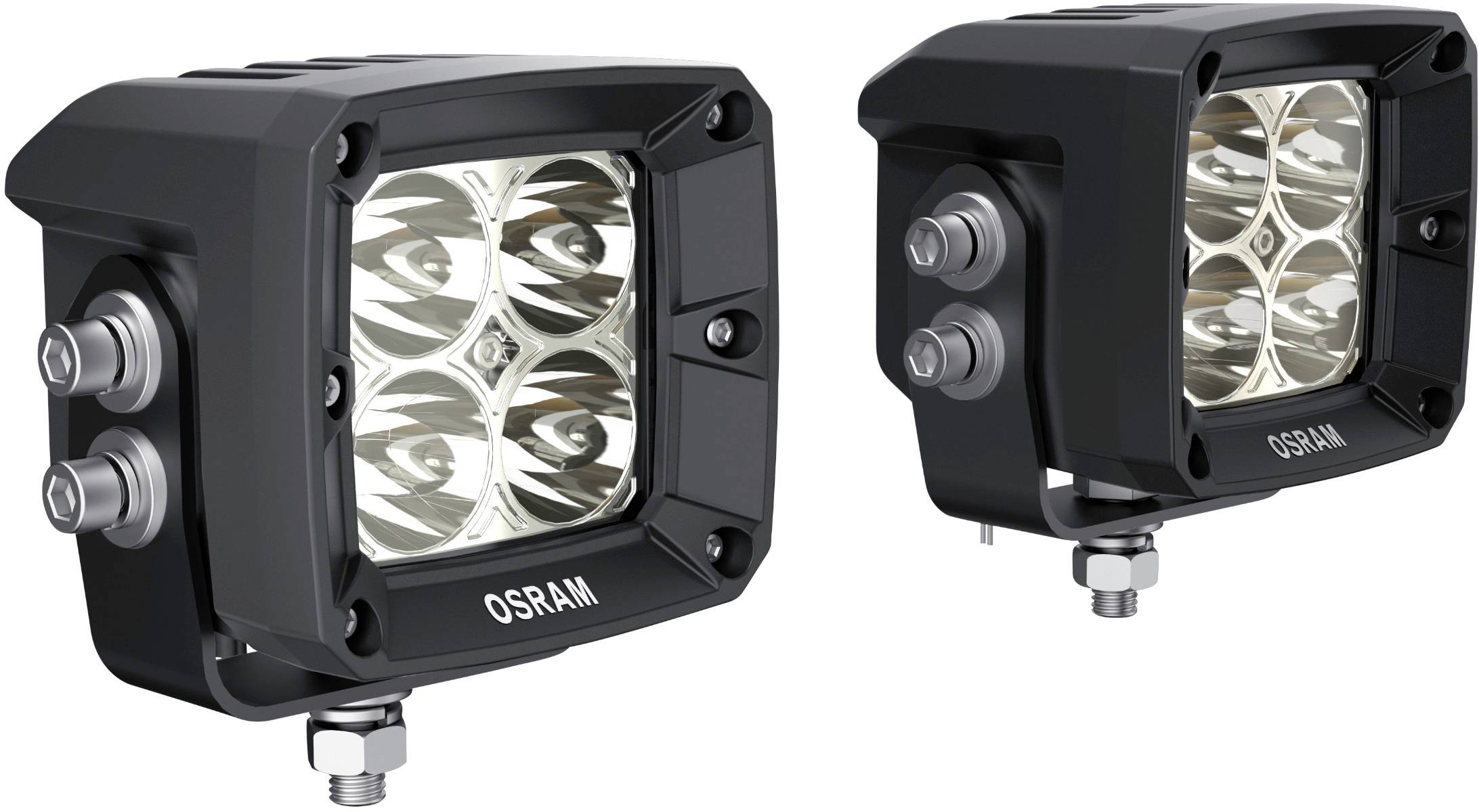 OSRAM Faro da lavoro 12 V, 24 V LEDriving® CUBE VX80-SP LEDWL101-SP Luce a fascio largo (L x L x A) 85 x 80 x 70 mm 1300 lm 6000 K