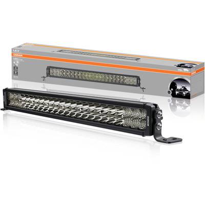 LED svetelná lišta pred obalom, zobrazuje vnútorný vzor LED. Obal obsahuje informácie o značke a detaily produktu.