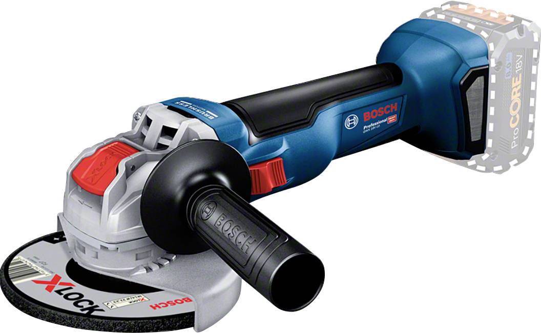 Bosch Professional GWX 18V-10 06017B0100 Vinkelslip batteridriven 125 mm exkl. batteri/laddare, Utan laddare 18 V