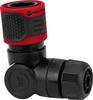TOOLCRAFT 2302358 plast uhlová hadicová spojka 13 mm (1/2") Ø