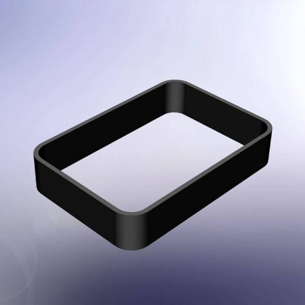 TEKO RWK-2.37 N/A (d x š x v) 80 x 56 x 15 mm, TPU, žltá, 1 ks