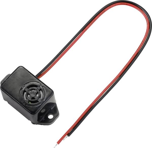 TRU COMPONENTS TC-9218564 mini bzučiak Hlučnosť: 75 dB  Napätie: 3 V/DC neprerušovaný tón 1 ks