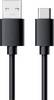 RealPower USB kábel USB 2.0 USB-A zástrčka, USB-C ® zástrčka 0.60 m čierna 255650