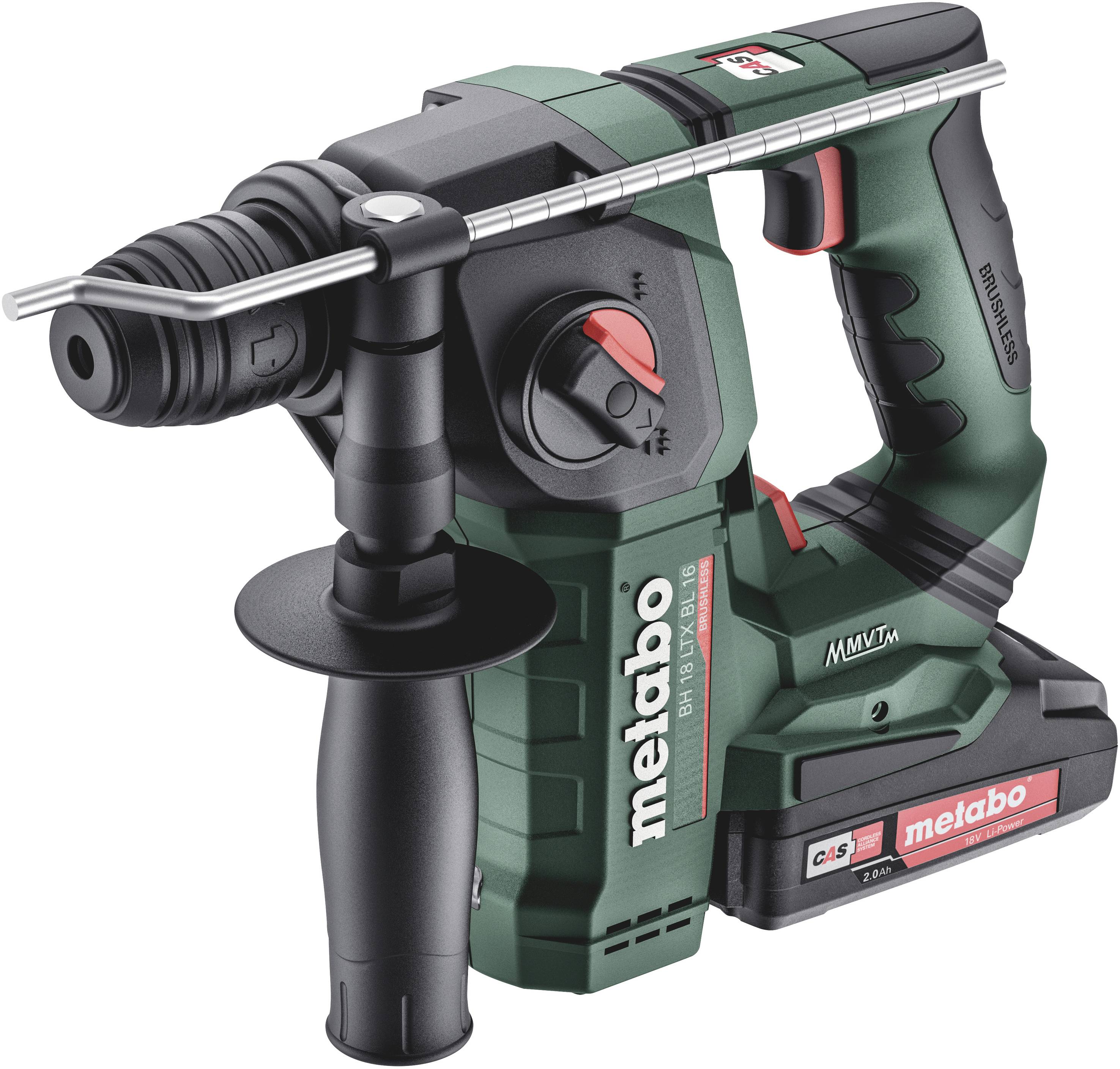 Metabo BH 18 LTX BL 16 600324500 Borrhammare batteri 18 V 2 Ah Li-Ion