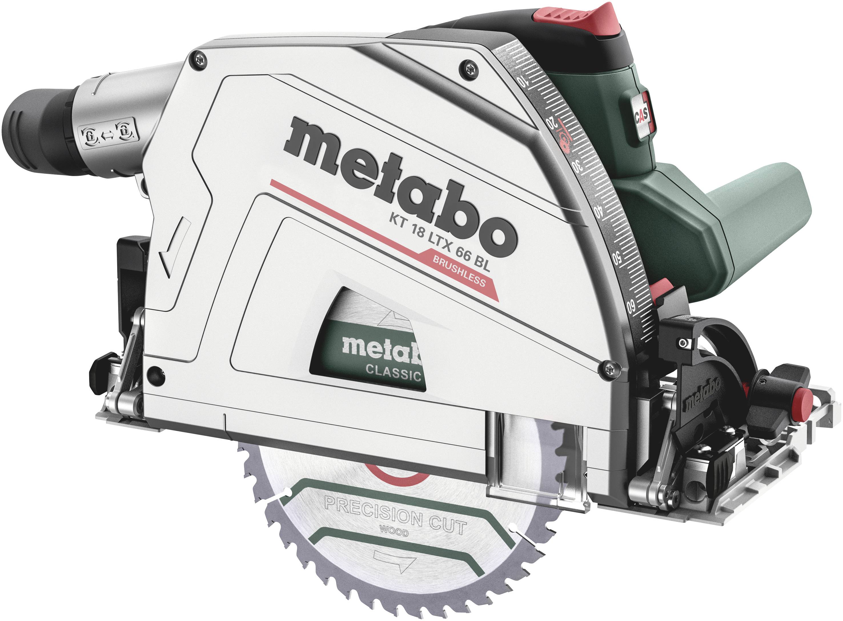 Metabo KT 18 LTX 66 BL Cirkelsåg batteridriven 165 mm exkl. batteri/laddare 18 V