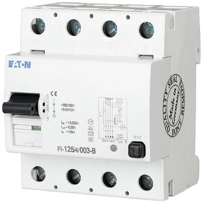 Eaton 279213 FI-25/4/003-A prúdový chránič A 25 A 0.03 A 400 V