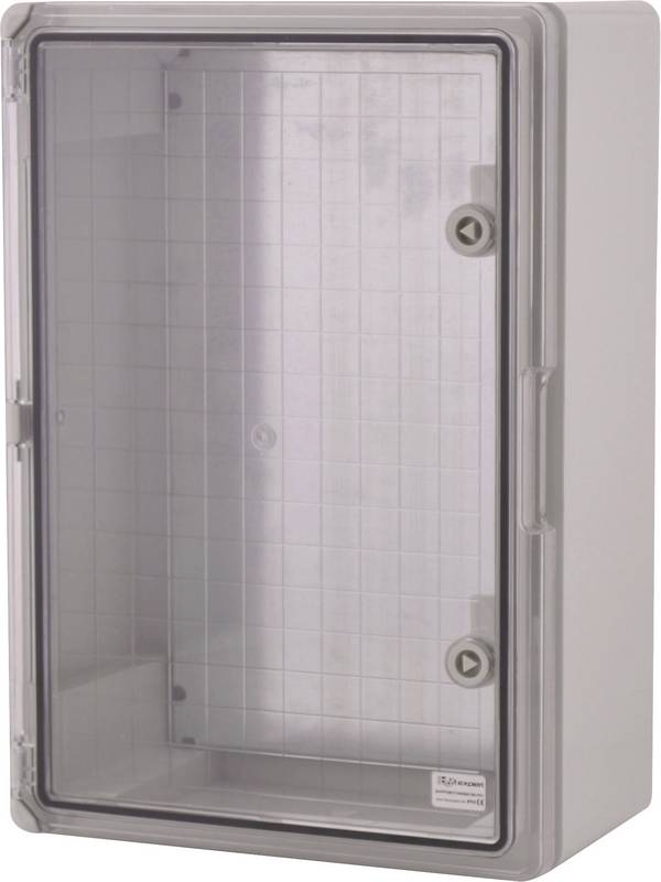 Boxexpert BXPPABST350500190-F01 skriňový rozvádzač 350 x 500 x 190 ABS, polykarbonát svetlo sivá 1 ks