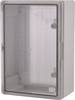 Boxexpert BXPPABST350500190-F01 skriňový rozvádzač 350 x 500 x 190 ABS, polykarbonát svetlo sivá 1 ks
