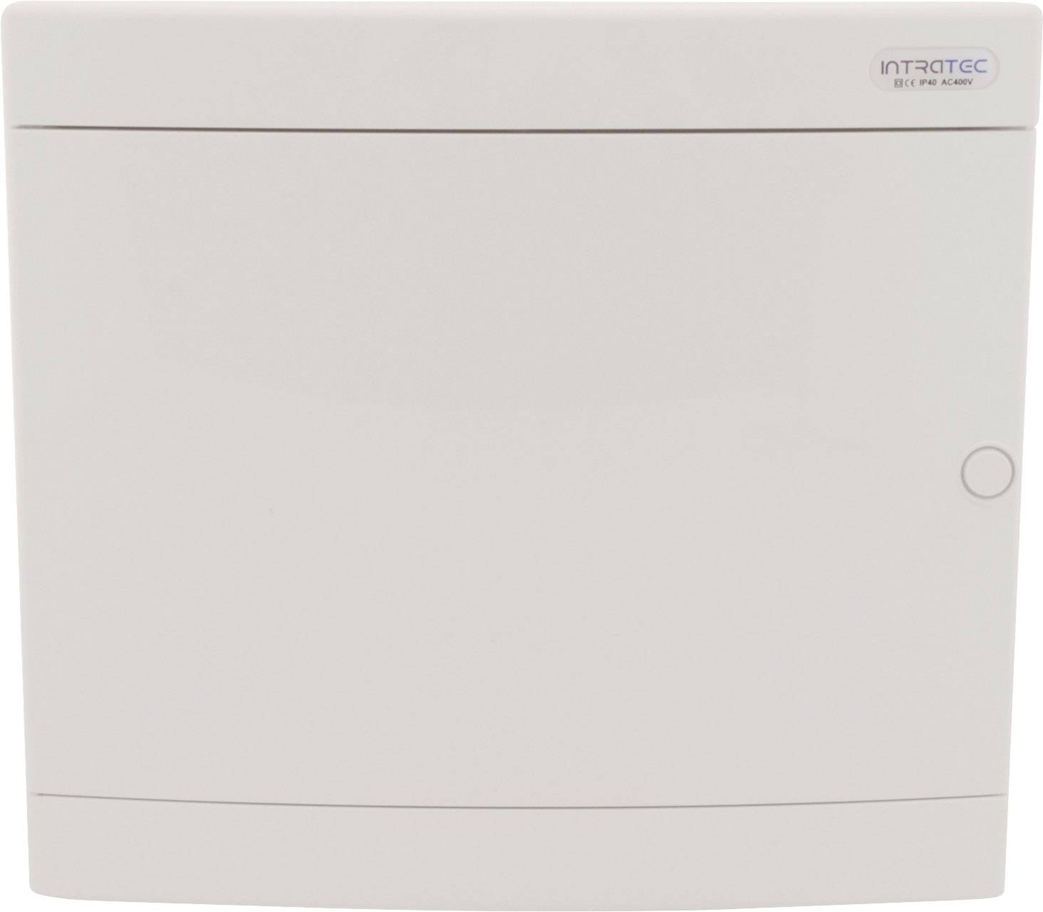 Obdĺžnikové biele zariadenie s nápisom 'INTRATEC Ultra Pure Series' v hornom pravom rohu.