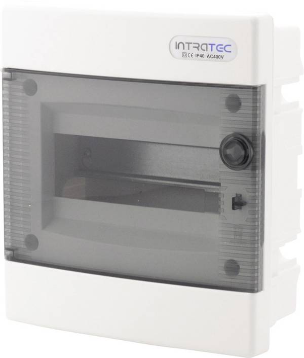 Intratec MKCUGH8-T MKCUGH8-T rozvodná skriňa pod omietku Počet modulov (šírka) = 8 Počet riadkov = 1