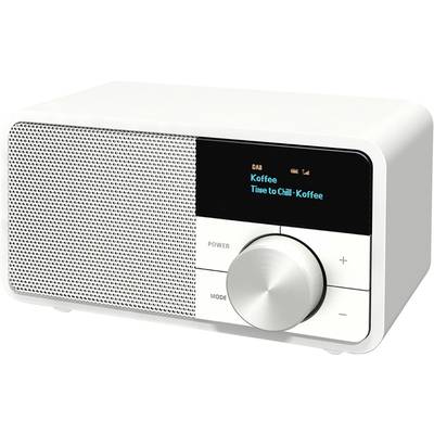 Kathrein DAB+ 1 mini stolný rádio DAB+, FM Bluetooth   biela