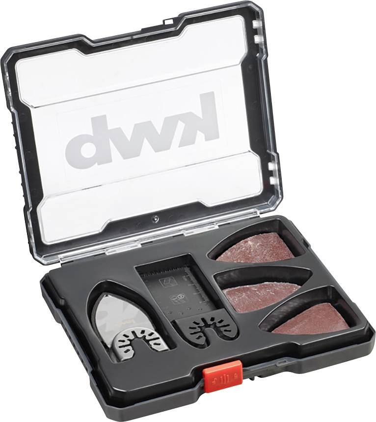 kwb 709890 Schuur- en polijstapparaat Incl. accessoires 14-delig afbeelding