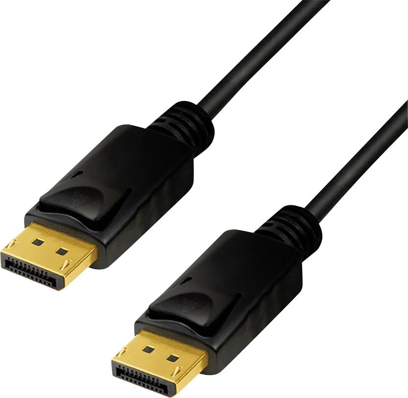 TECHly DisplayPort prepojovací kábel Konektor DisplayPort 3.00 m čierna ICOC-DSP-A14-030NT USB kábel-0