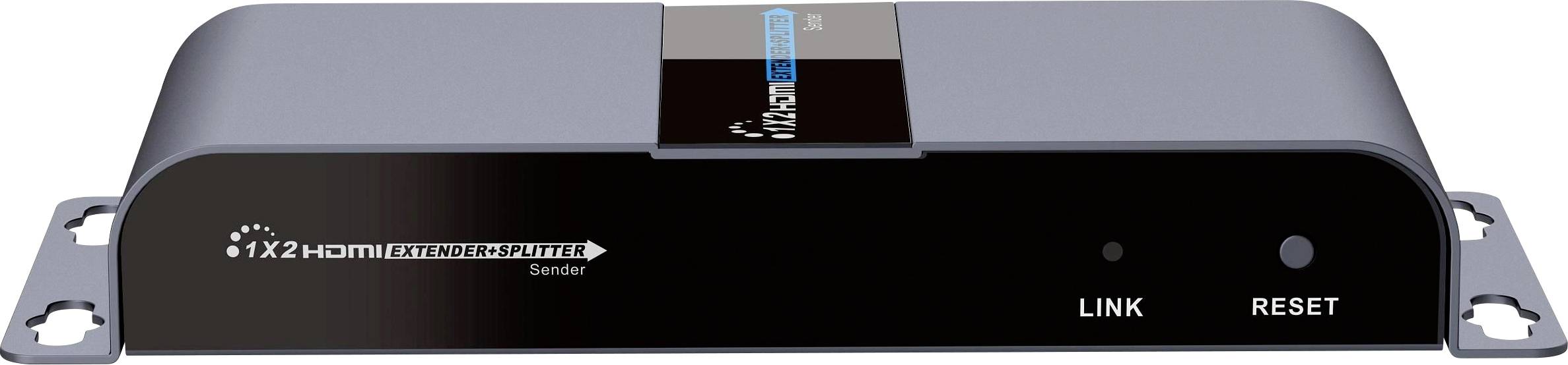 TECHly IDATA-EX-HL21TY HDMI Extender Set 1920 x 1080 Pixel čierna-0