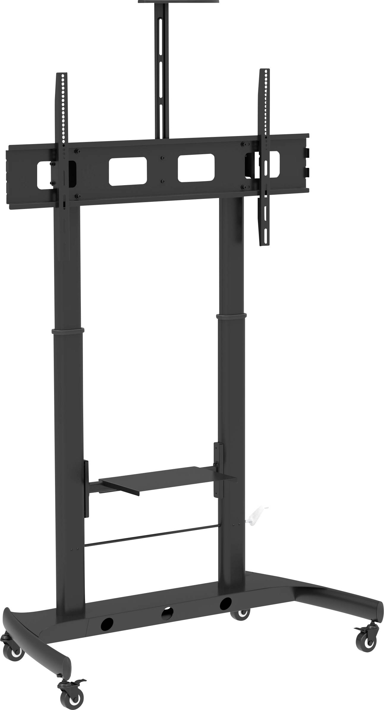 TECHly ICA-TR45 TV kolieskový vozík podlahový stojan, výškovo nastaviteľný, 132,1 cm (52") - 267,0 cm (105"), ICA-TR45-0