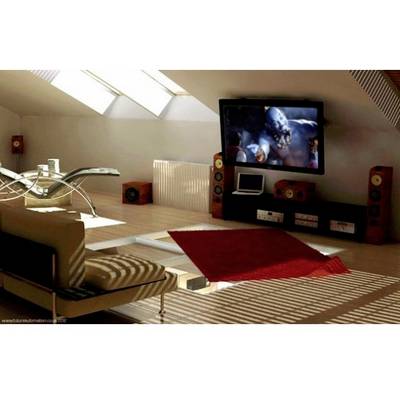 TECHly ICA-CPLB-222 stropný TV držiak stropný držiak, výškovo nastaviteľný, sklápajúci, otočný, 43,2 cm (17") - 94,0 cm -2