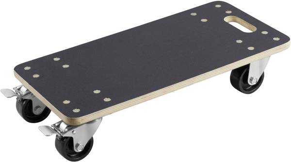 Metafranc WU0822000 prepravná plošinka s kolieskami, materiál PA, max. 400 kg, 590 mm x 290 mm x 126 mm