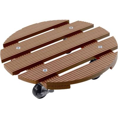 Metafranc WU0825120 prepravná plošinka s kolieskami WPC Zaťaženie (max.): 60 kg 300 mm x 73 mm Počet pojazdových kolieso