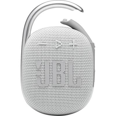 JBL Clip 4 Bluetooth® reproduktor vodotesný, prachotesný biela