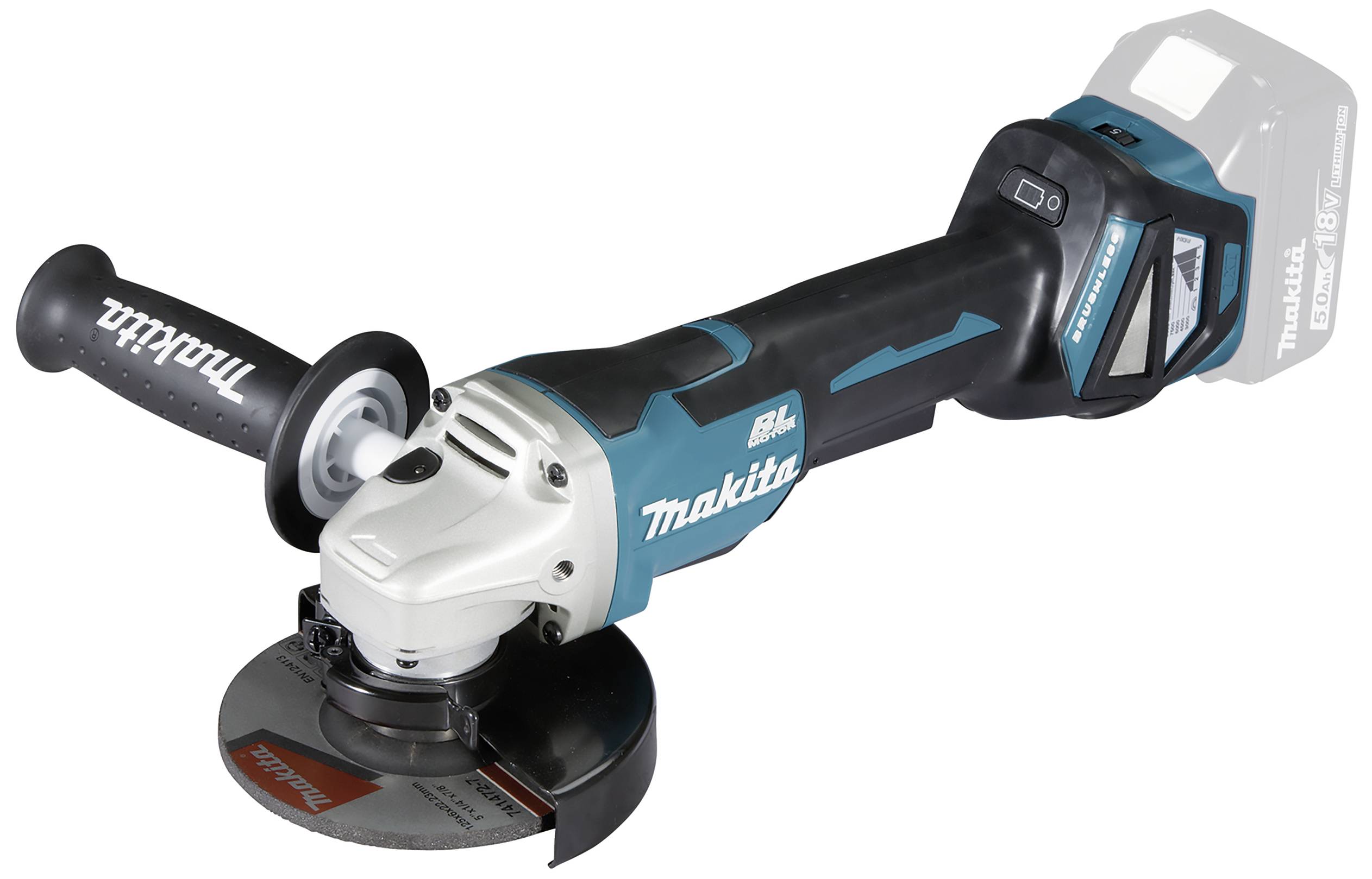 Makita DGA515Z DGA515Z Vinkelslip batteridriven 125 mm 18 V