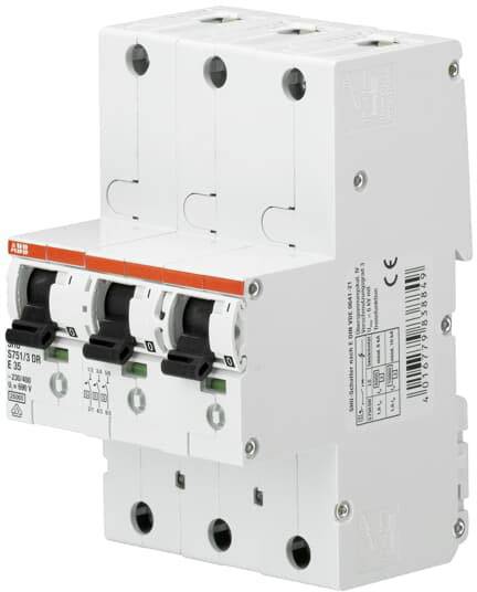 ABB 2CDH781001R2632 S751/3DR-E63 Interruttore principale 3 poli