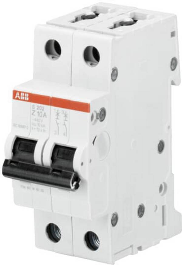 ABB 2CDS252001R0378 S202-Z6 elektrický istič    2-pólový