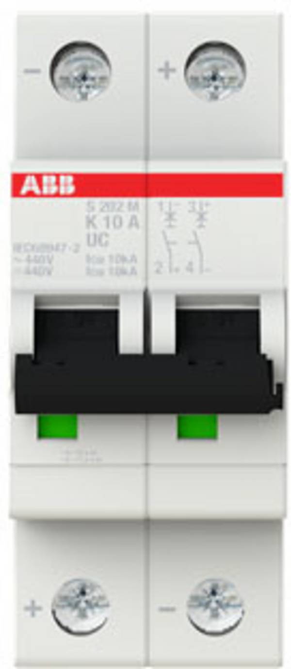 ABB 2CDS272061R0427 S202M-K10UC elektrický istič    2-pólový