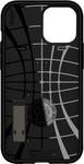 Spigen Slim Armor Vhodné pre: iPhone 12 Pro Max, sivá