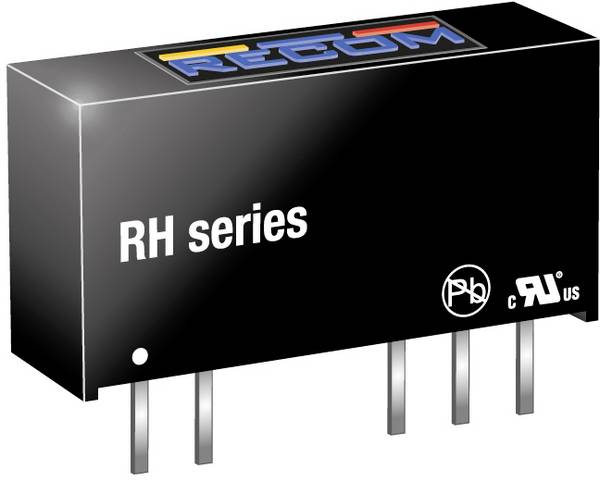 RECOM RH-2415D DC / DC menič napätia, DPS  15  1 W Počet výstupov: 2 x