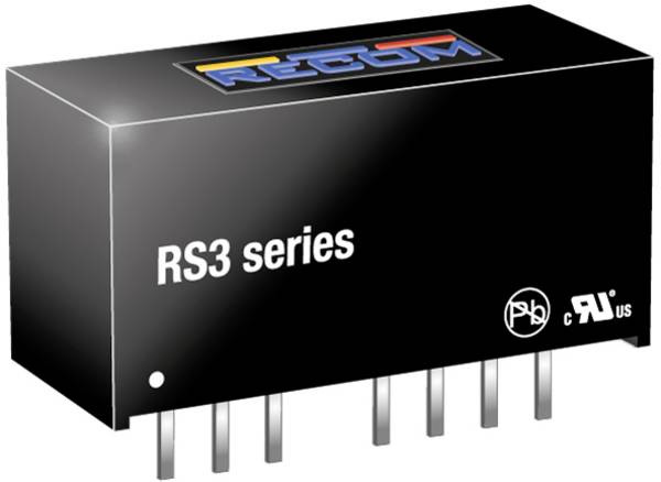RECOM RS3-1215D DC / DC menič napätia, DPS  15  3 W Počet výstupov: 2 x