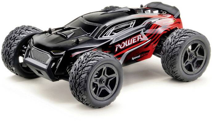 Absima Power Zwart/rood 1:14 RC auto Elektro Truggy 4WD RTR 2,4 GHz