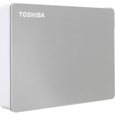 Toshiba Canvio Flex, Canvio Flex, 4 TB, externý pevný disk 6,35 cm (2,5") , USB 3.2 (Gen 1x1), strieborná, HDTX140ESCCA-0