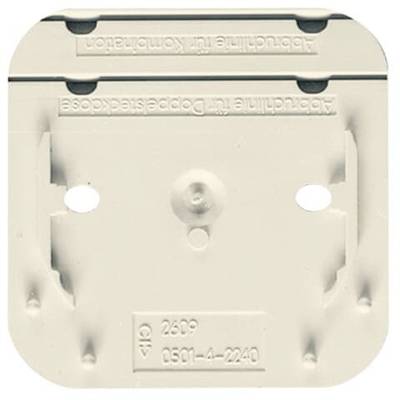 ABB 2CKA001716A0026 montážna doska plast biela, perlovo biela