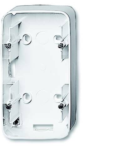 Busch-Jaeger 2 vie Cassetta a parete Bianco, Bianco puro (RAL 9010) 2CKA001799A0345 1 pz.