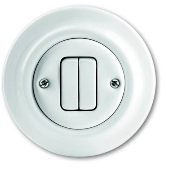 ABB 2CKA001413A1090  tlačidlo   IP20 dopravná biela, biela