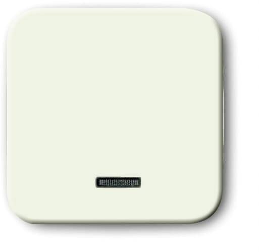 Busch-Jaeger 6543-212-102 2CKA006599A2815 Zonder opdruk Parel-wit, Crème-wit 1 stuk(s) afbeelding