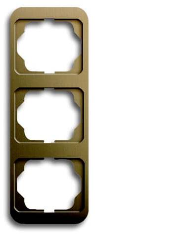 Busch-Jaeger 3 scomparti Telaio di copertura Telaio Bronzo 2CKA001754A1769 1 pz.