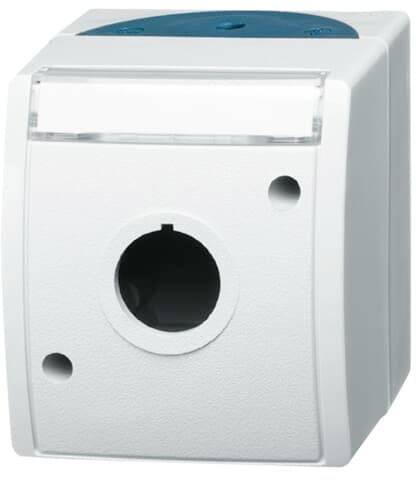 ABB 2CKA001724A2752 Montagemateriaal IP44 Grijs-wit (RAL 7035), Grijs