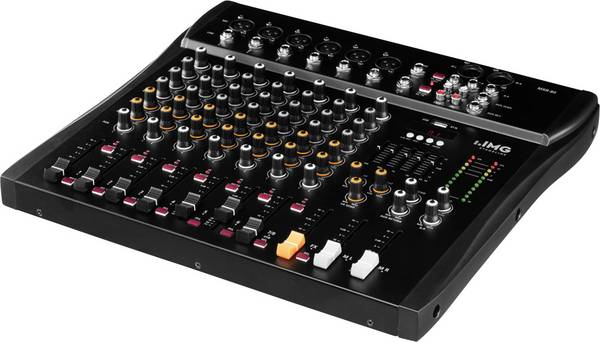 IMG Stageline MXR-80 mixážny pult analógový Kanálov:8 bluetooth, USB pripojenie