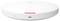 Biely, okrúhly WiFi router so značkou Huawei. Má červenú LED indikáciu a prípojky na bočnej strane.