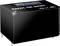 Čierna elektronická súčiastka série 'RAC01-GA' s logom značky a certifikačnými symbolmi na hornej strane.