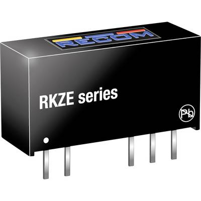 Obdĺžniková, čierna elektronická súčiastka s nápisom 'RKZE series' a logom hore, so štyrmi kovovými kolíkmi dole.