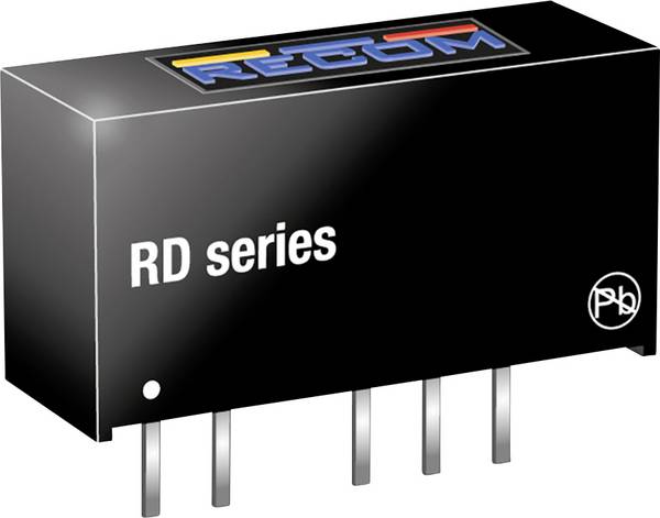 RECOM RD-2412D/P DC / DC menič napätia, DPS   84 mA 2 W Počet výstupov: 2 x