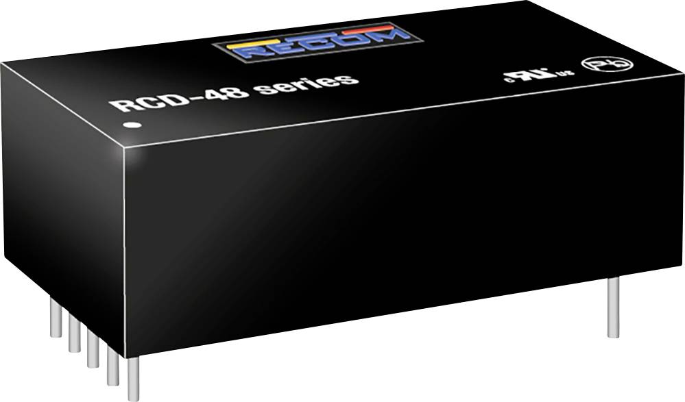 RECOM RCD-48-0.50 Driver per LED 0 - 500 mA 2 - 56 V/DC regolabile 1 pz.