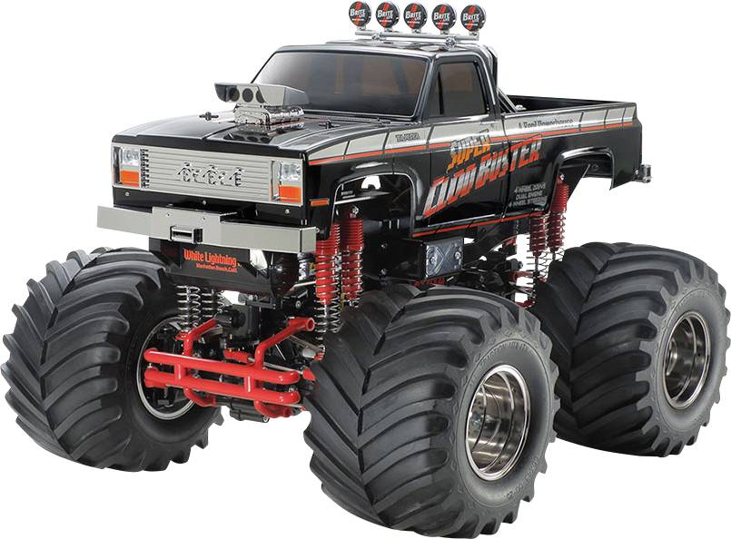Tamiya Super Cloud Buster Black Edition Brushed 1:10 Automodello Monstertruck 4WD In kit da costruire